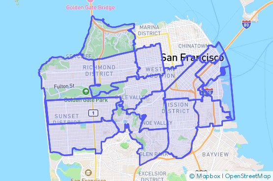 Service Area Map