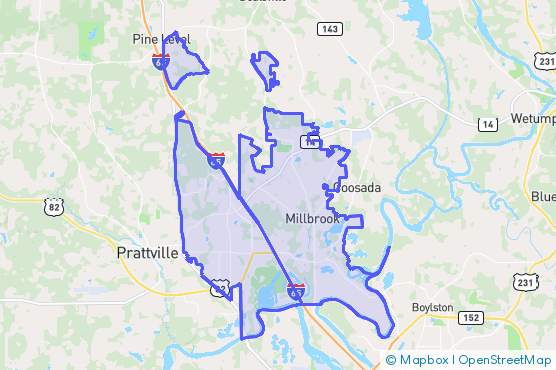Service Area Map
