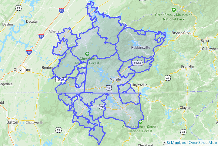 Service Area Map