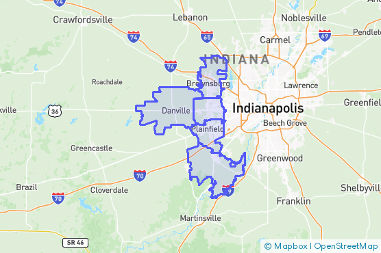 Service Area Map