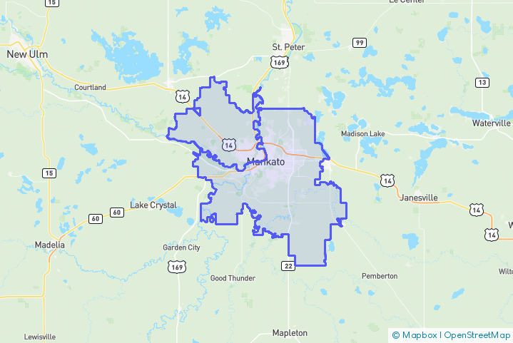 Service Area Map