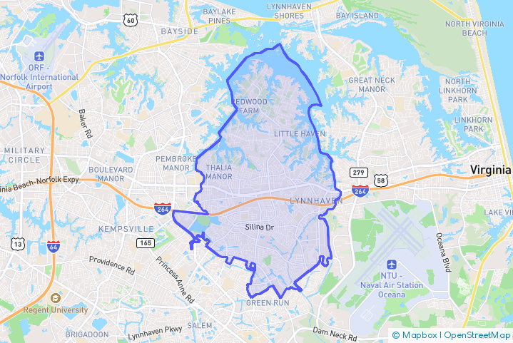 Service Area Map