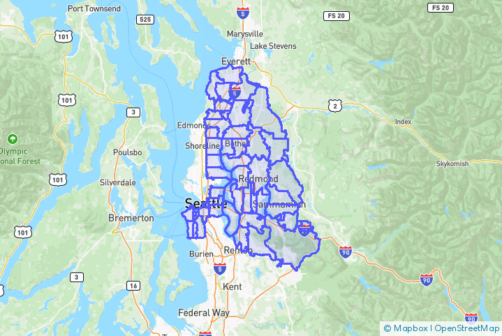 Service Area Map