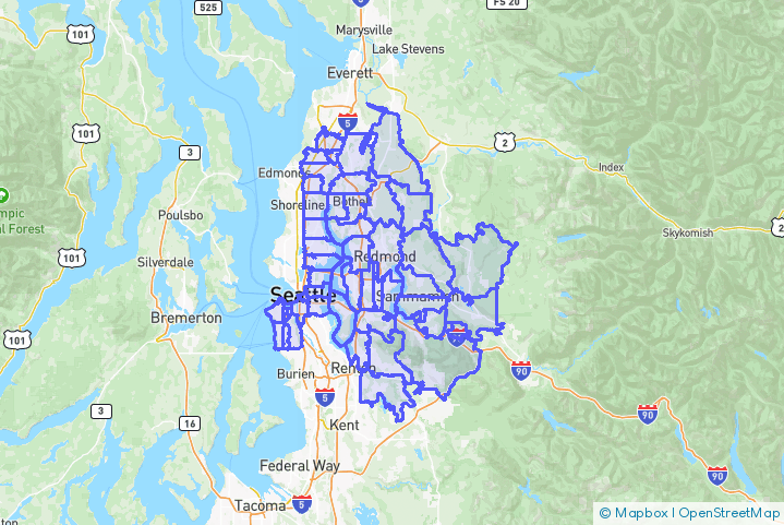 Service Area Map