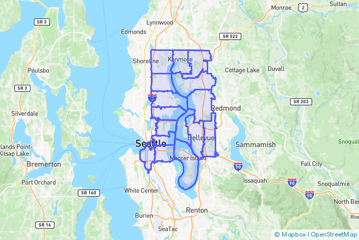 Service Area Map