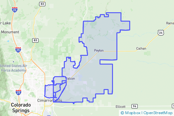 Service Area Map