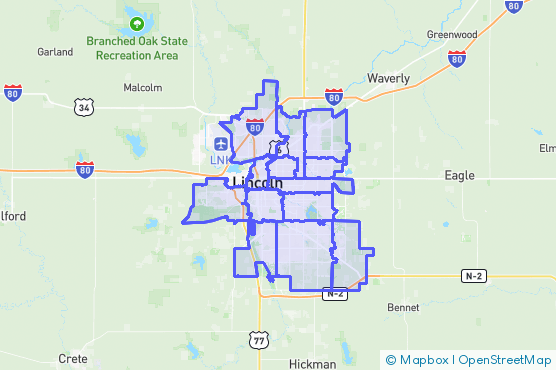 Service Area Map