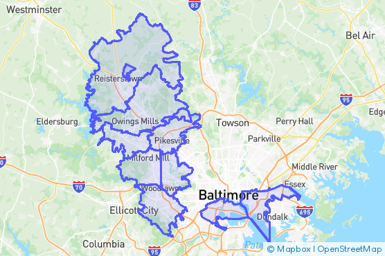 Service Area Map