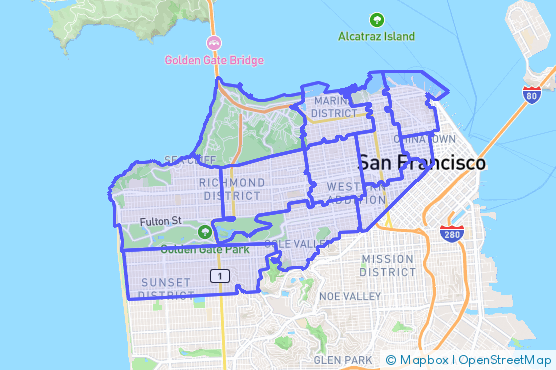 Service Area Map