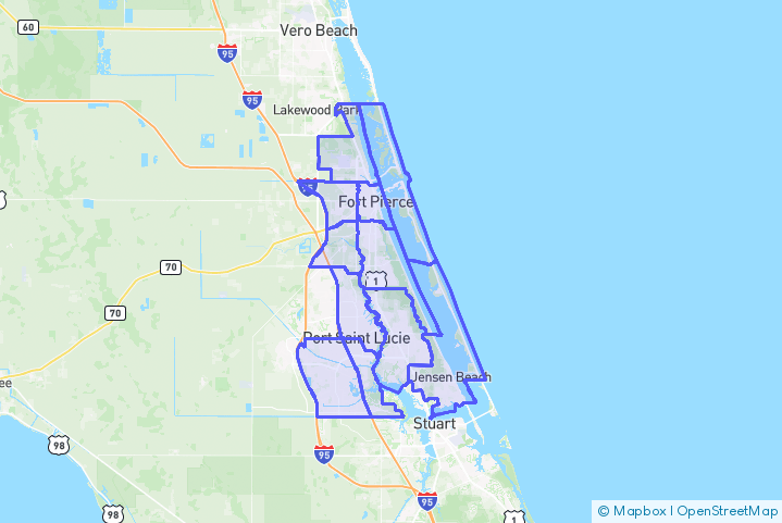 Service Area Map