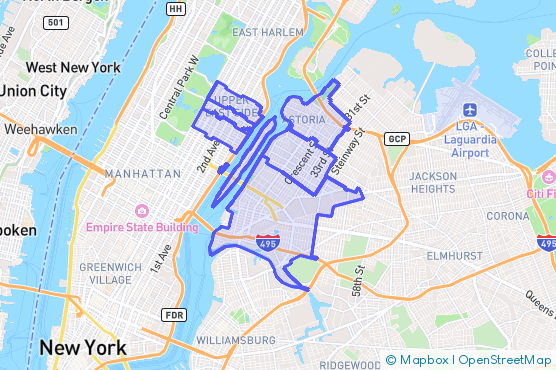 Service Area Map