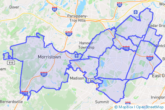 Service Area Map