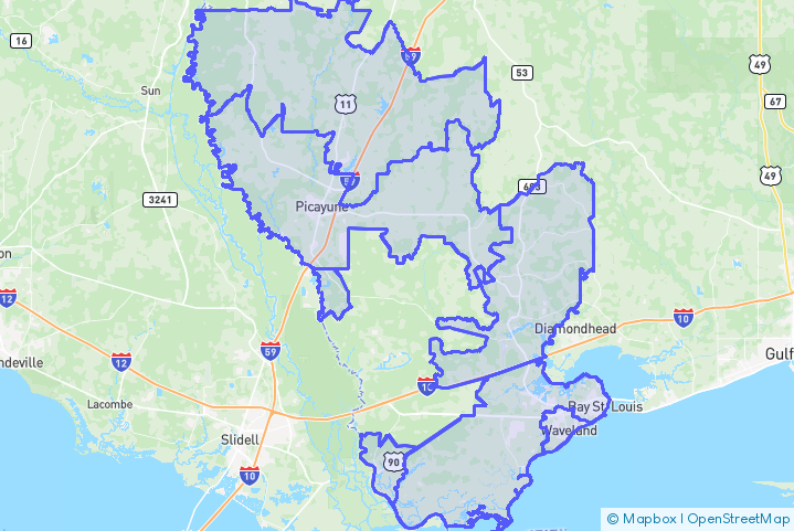 Service Area Map