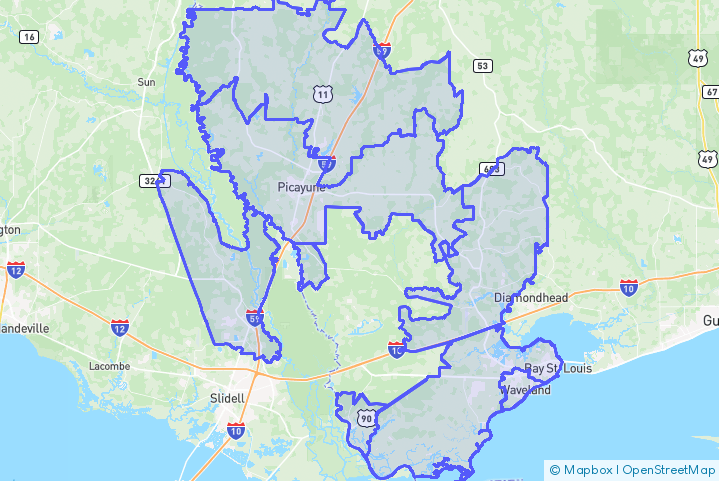 Service Area Map