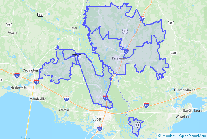 Service Area Map
