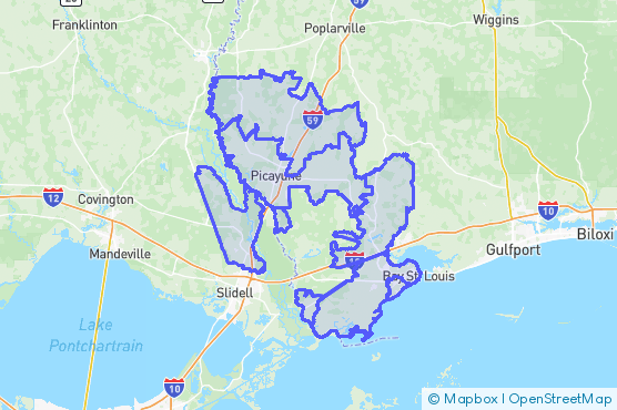 Service Area Map