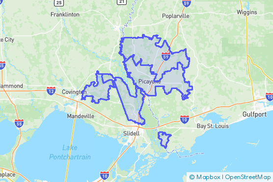 Service Area Map