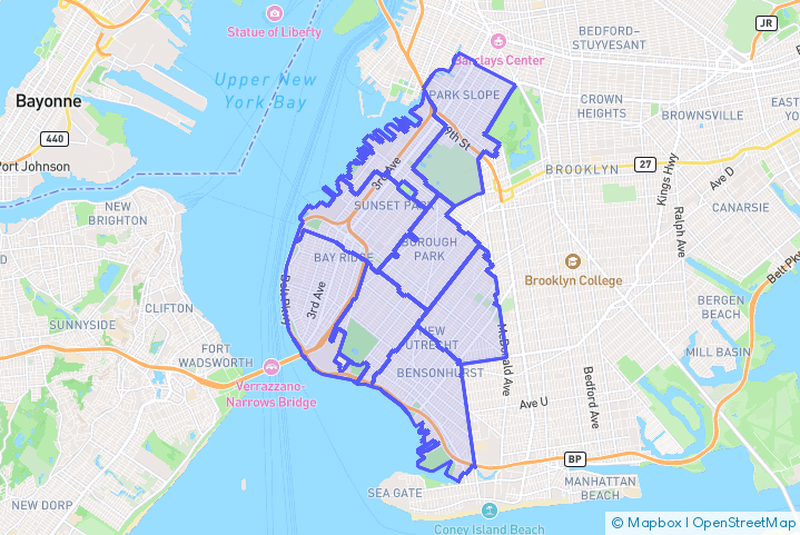 Service Area Map