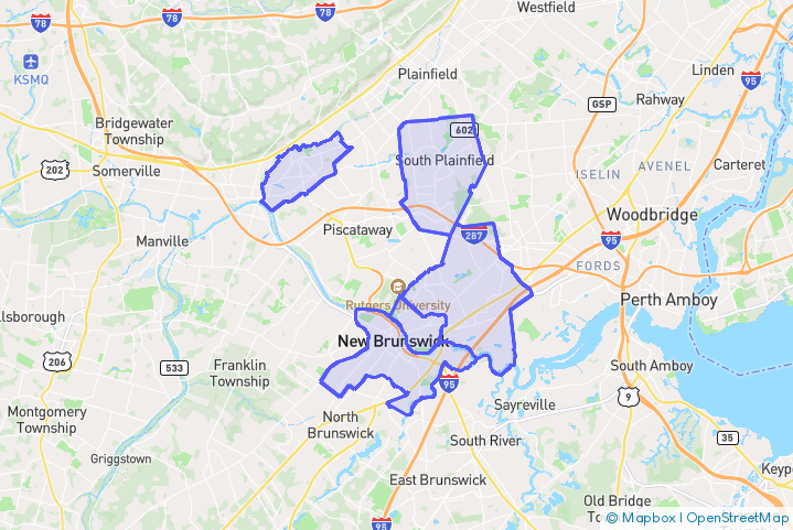Service Area Map