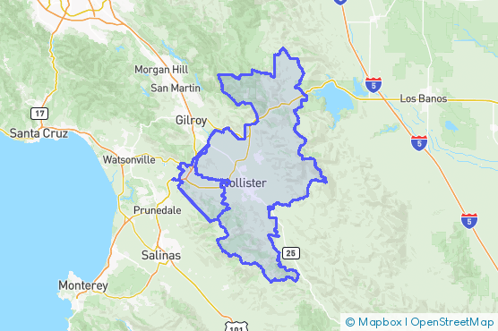 Service Area Map
