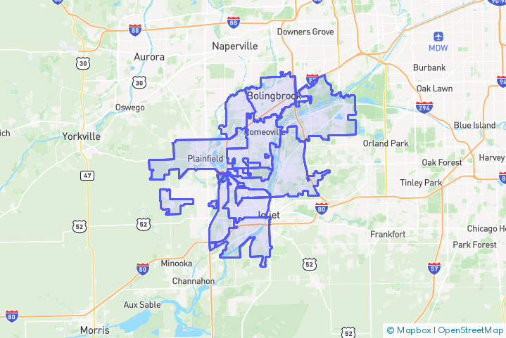 Service Area Map