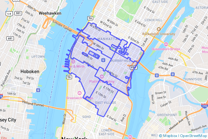 Service Area Map