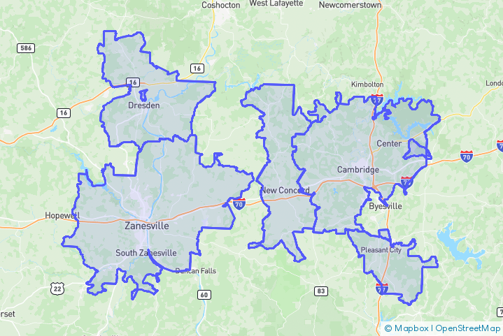 Service Area Map