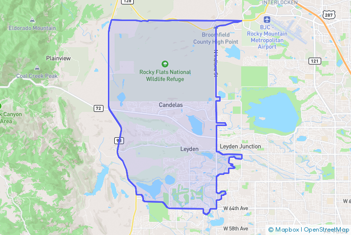 Service Area Map