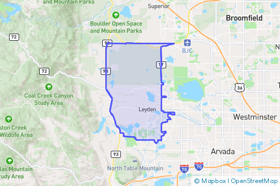 Service Area Map