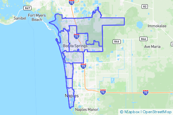 Service Area Map