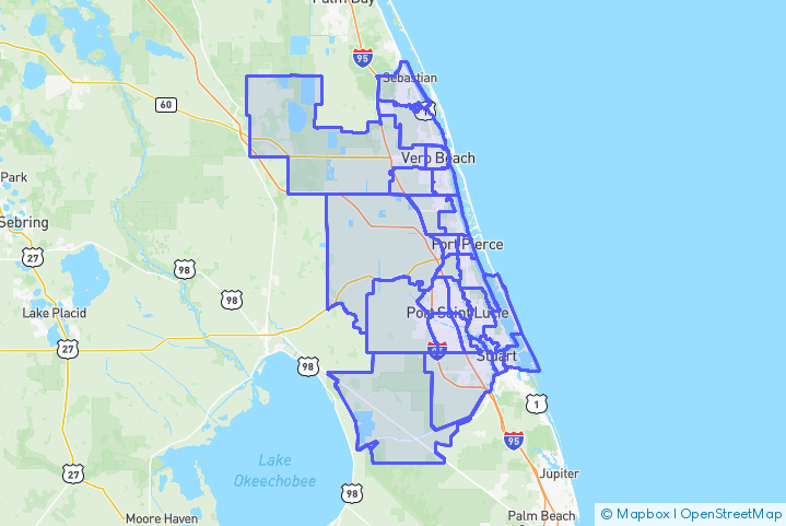 Service Area Map