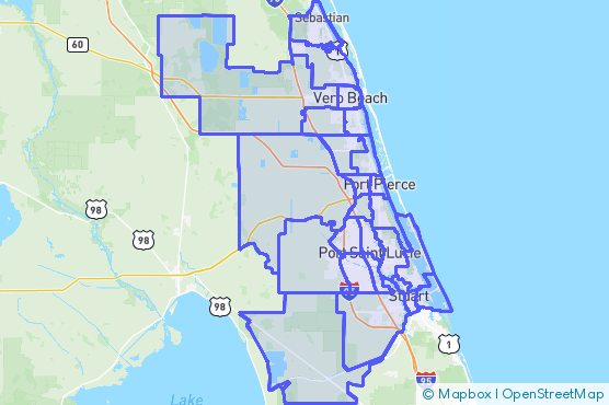 Service Area Map