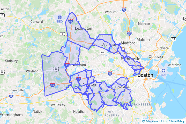 Service Area Map