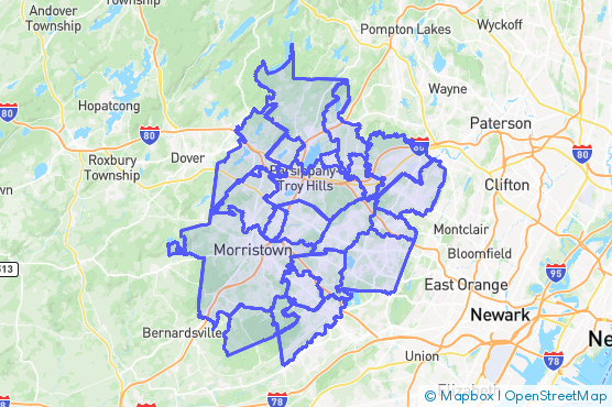 Service Area Map