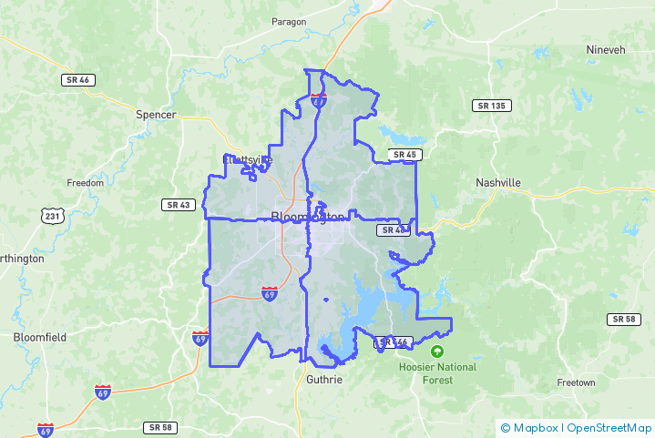 Service Area Map