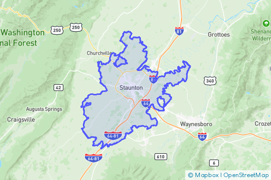 Service Area Map