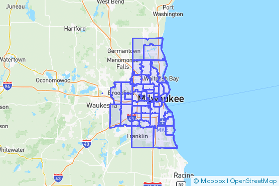 Service Area Map