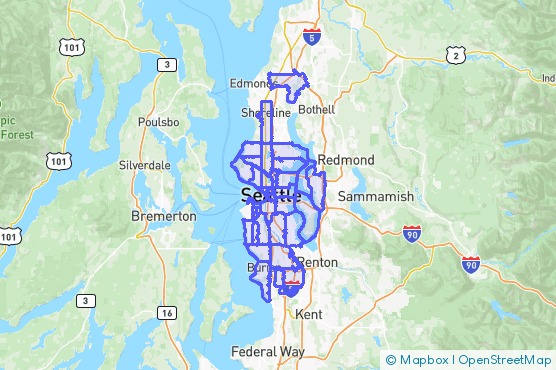 Service Area Map