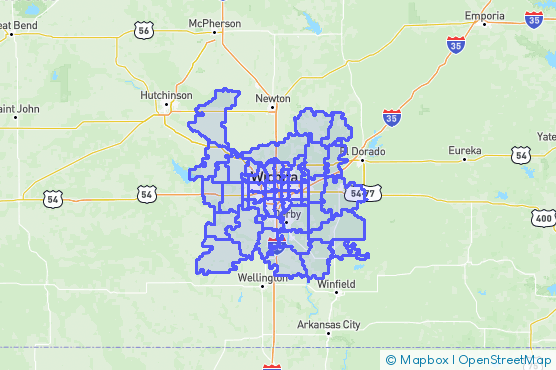 Service Area Map