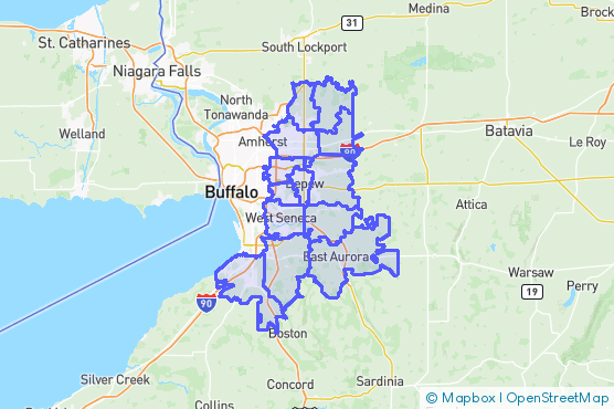 Service Area Map