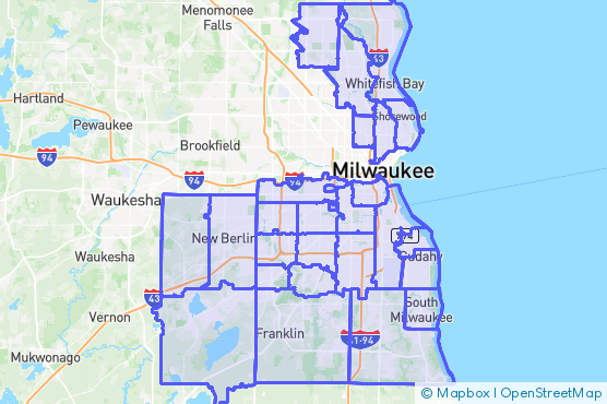 Service Area Map