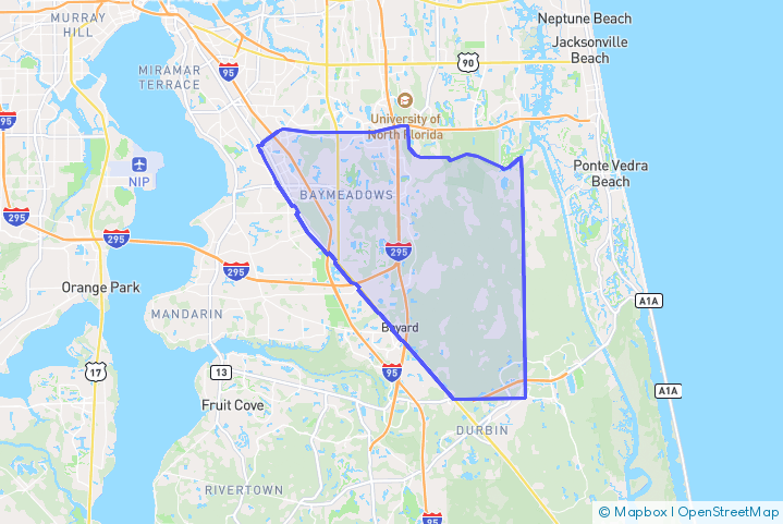 Service Area Map