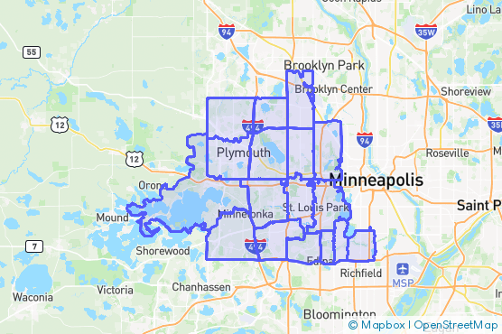 Service Area Map