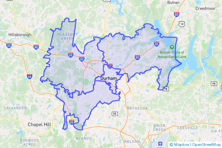 Service Area Map