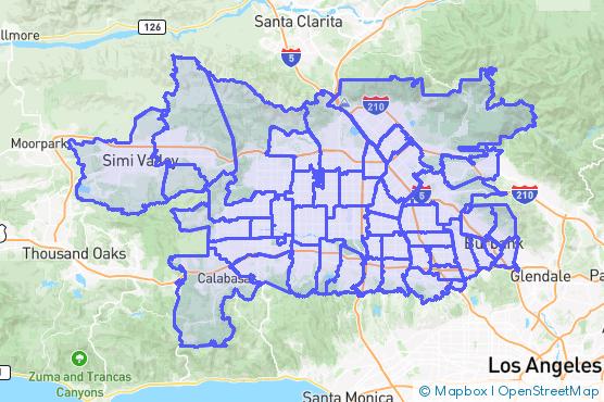 Service Area Map