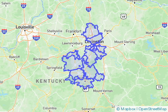 Service Area Map