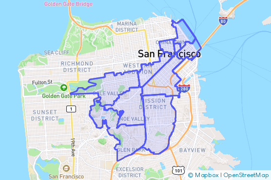 Service Area Map
