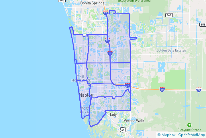 Service Area Map