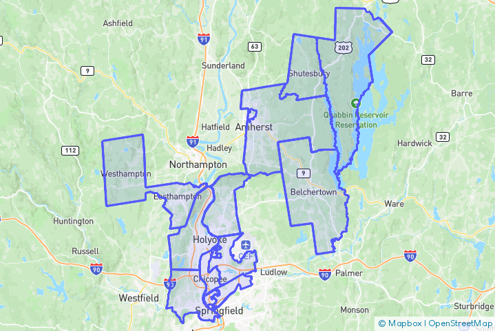Service Area Map