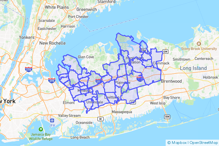 Service Area Map